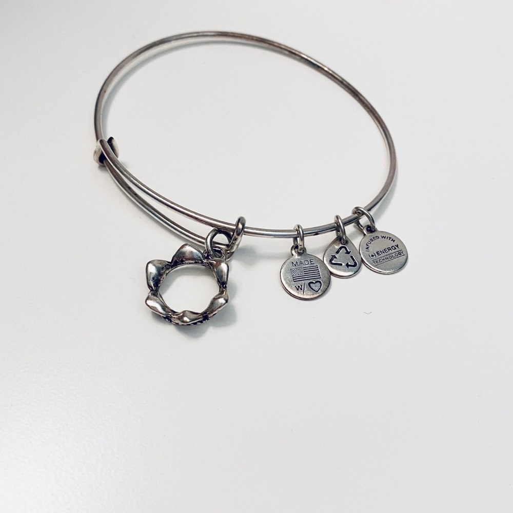 Alex and Ani Queen’s Crown Silver Bracelet